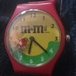 M&M'S Red and Yellow Watch